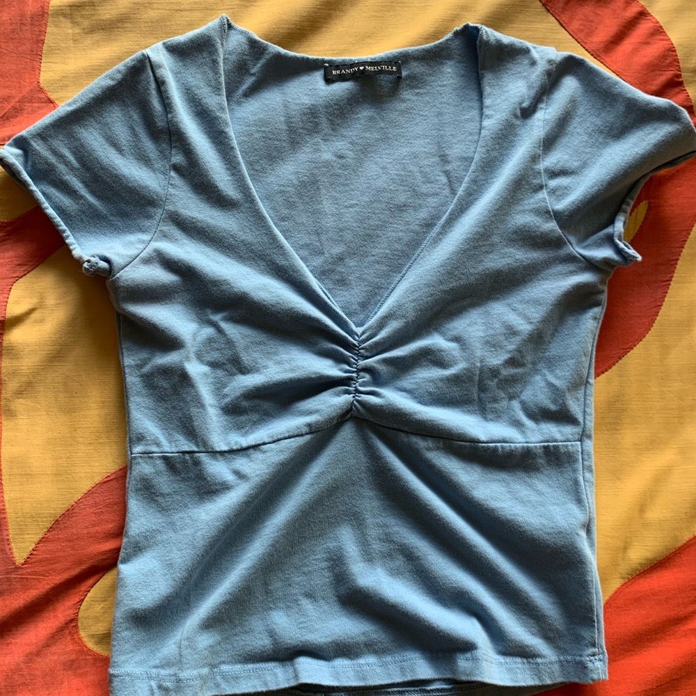 Brandy blue shirt